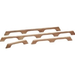 Whitecap 60104 Teak Three-Loop Handrail | Blackburn Marine Teak Handrails